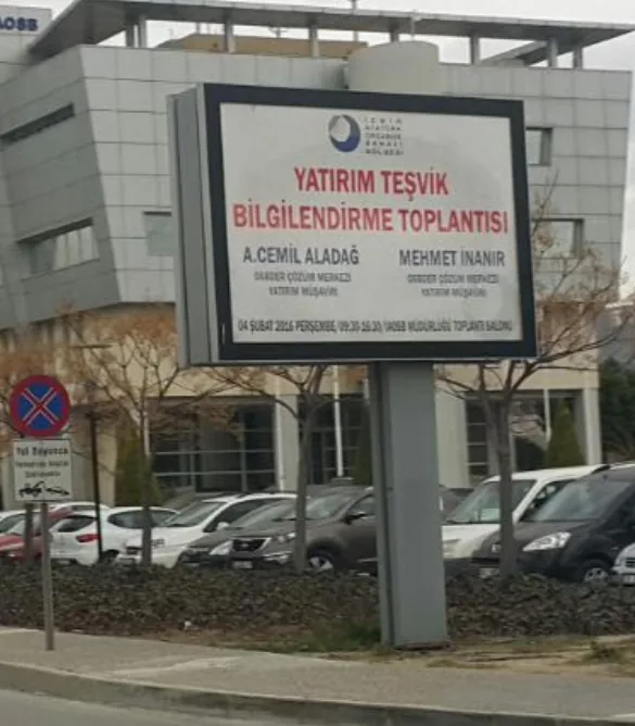 Informationsveranstaltung zur Förderung in der İzmir Atatürk OIZ